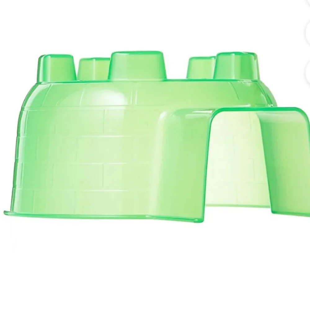 Vibrant Life Small Animal Hideaway :Translucent Plastic Hideout